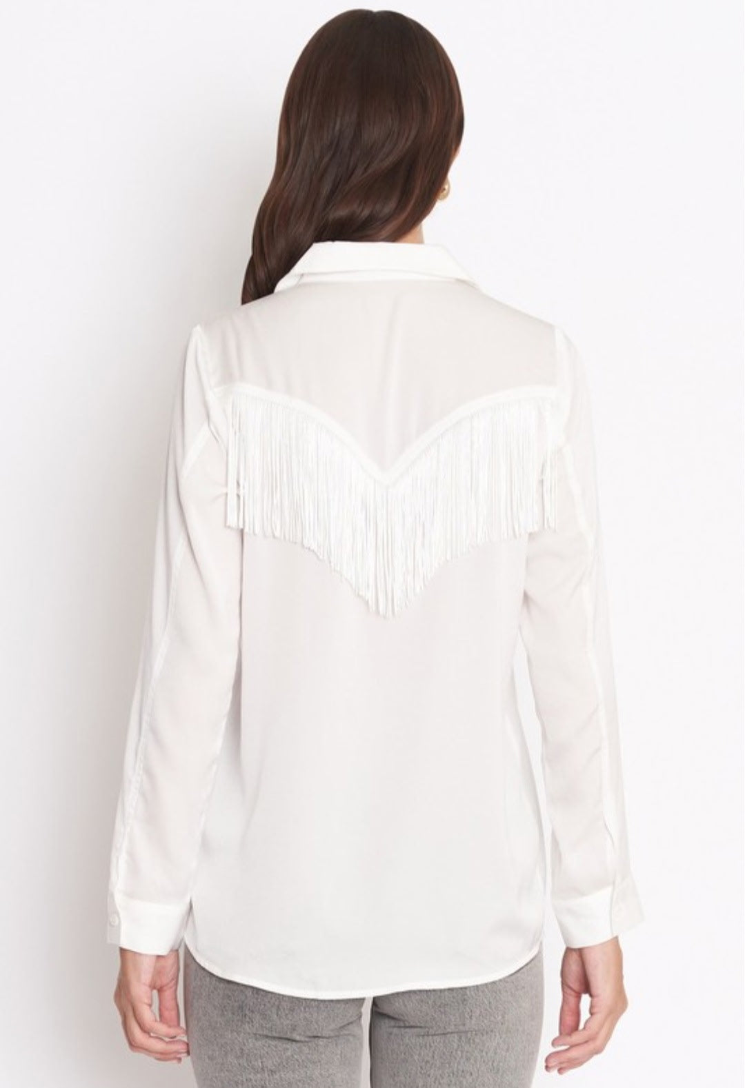 Hannah Fringe Top
