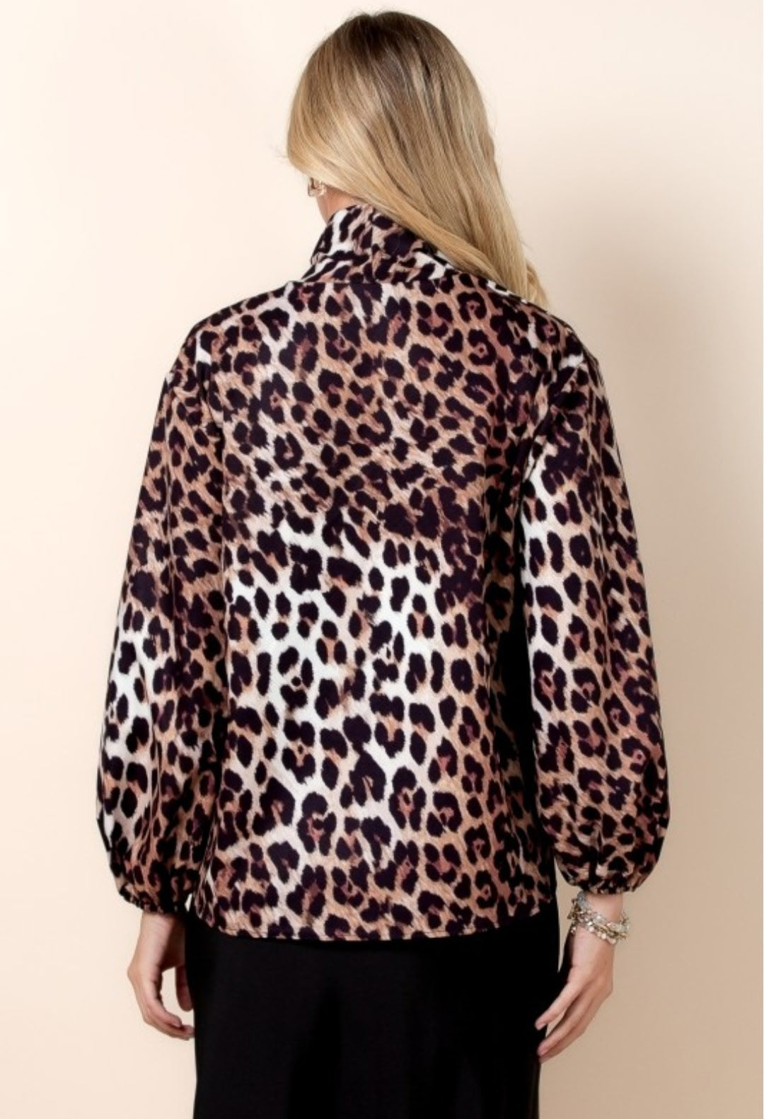 Alexis Leopard Top