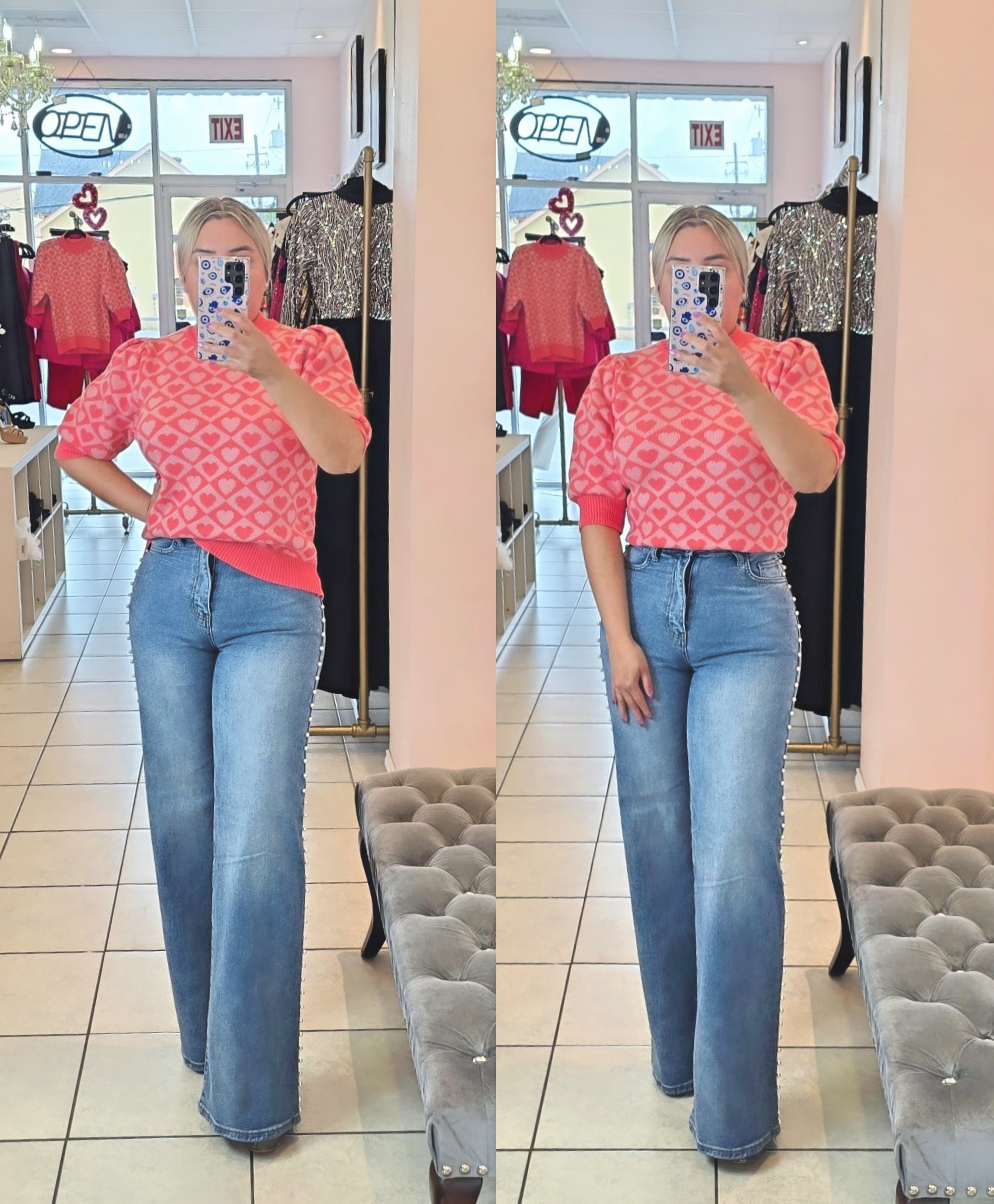 Lizzy Pearl Denim Pant