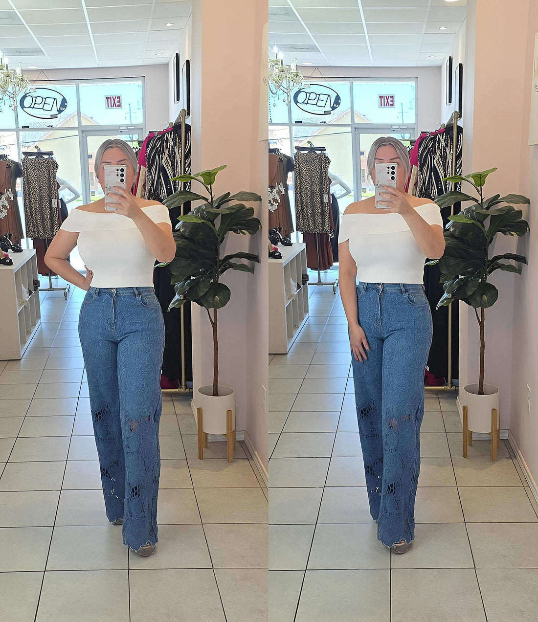Glenda Pant Denim